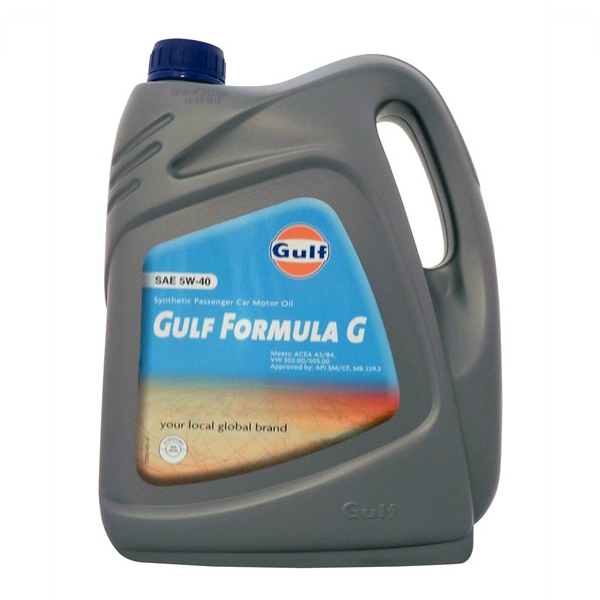 Моторное масло Gulf Formula G 5w40 синтетическое (1л)